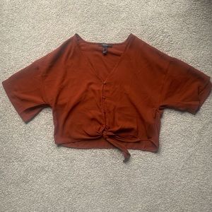 Cropped Forever 21 Blouse